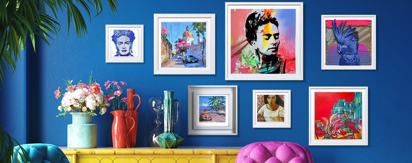 ¡Viva el arte! : peintures inspirées par Frida Kahlo